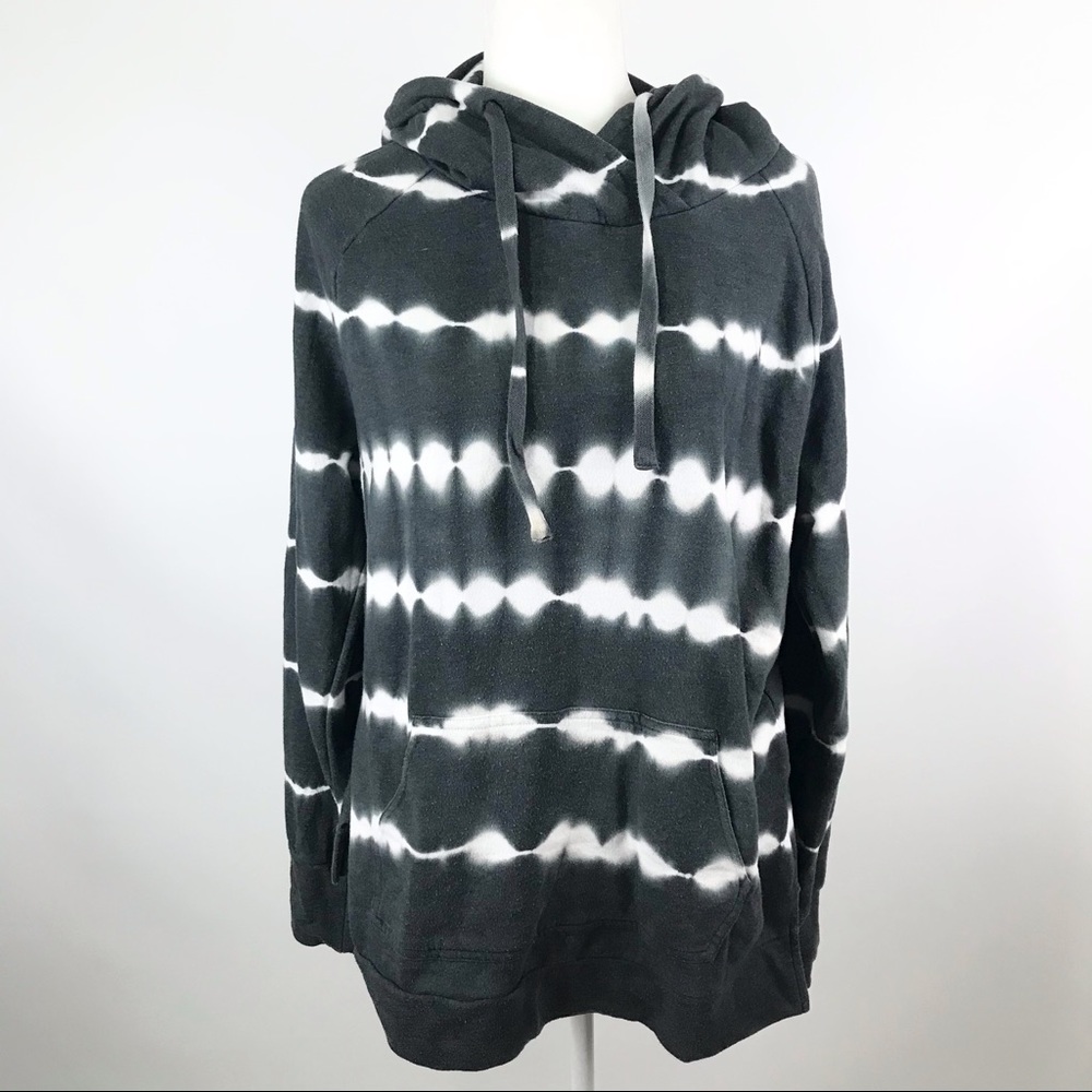 Green Tea Tie-Dye Hoodie Size XL